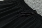 26-27 INT Black Short shirts and Long trousers Suit (圆领)