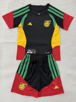 26-27 Jamaica White Kids Soccer Jersey