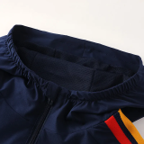 25-26 Spain Royal Blue Windbreaker Suit (Hoodie)(风衣套装)