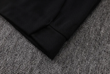 25-26 Ajax Black Hoodie Jacket Tracksuit #F639