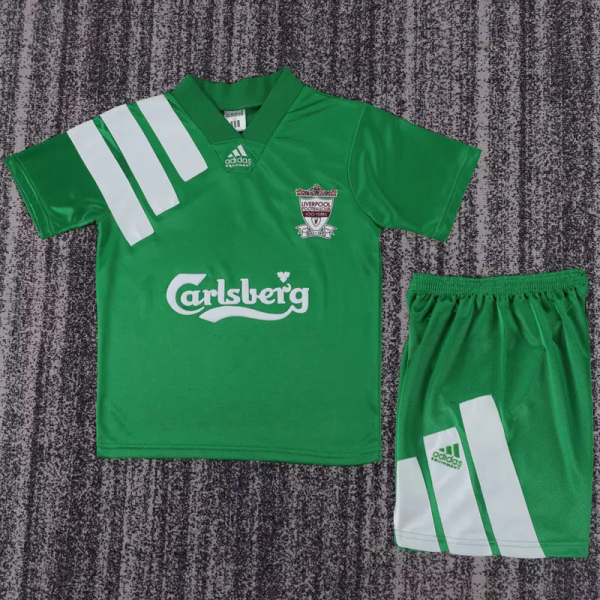 1992-1993 LIV Away Kids Retro Soccer Jersey