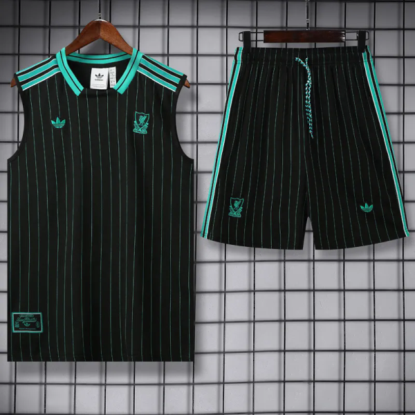 25-26 LIV Black Tank top and shorts suit