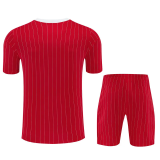 25-26 Man Utd Red Training Short Suit