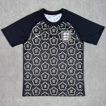 26-27 England Black Limited Edition Pre-Match Training shirts