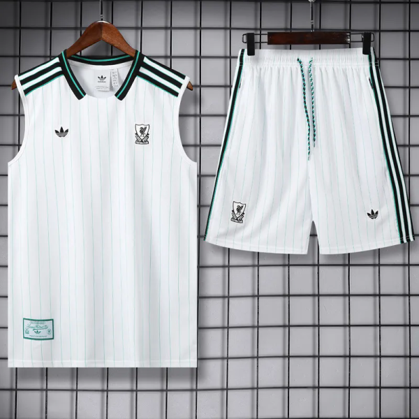25-26 LIV White Tank top and shorts suit