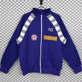 1986-1987 Fiorentina Purple Jacket #单夹克