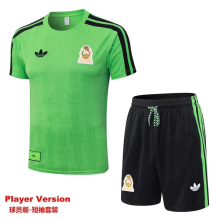 26-27 Mexico Green Player Version Training Short Suit (球员短套装)#D2604