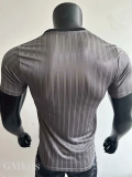2025 AD Casual Grey Player Version Training shirts (三叶草)