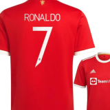 22-23 Man Utd Home Player Version Soccer Jersey