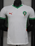 24-25 Morocco Away Player Version Soccer Jersey (带气吼)