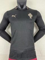 25-26 Portugal Black Special Edition Long Sleeve Player Version Soccer Jersey (长袖球员)