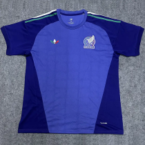 26-27 Mexico Purple Blue Fans Goalkeeper Soccer Jersey