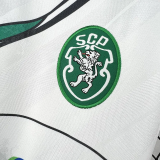 1994-1995 Sporting Lisbon Away Retro Soccer Jersey