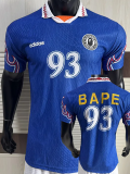 2026 Bathing APE #93 Blue Special Edition Player Version Training shirts