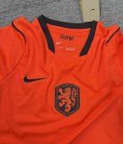 26-27 Netherlands Home Adult Soccer Jersey（成人套装）