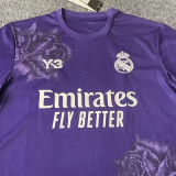 23-24 RMA Y-3 Purple Fans Soccer Jersey