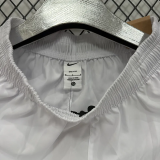 D338 PSG White Casual Short Pants