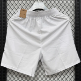 D338 PSG White Casual Short Pants