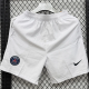 D338 PSG White Casual Short Pants