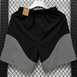 D338 PSG Black gray Casual Short Pants