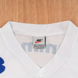 1991-1992 PSG Paris White Retro Soccer Jersey