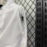 D338 PSG White Casual Short Pants