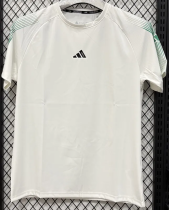 T3388 AD White High Quality Casual T-Shirt