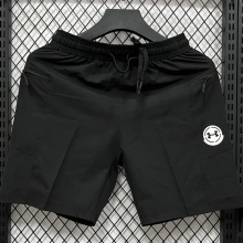 A2636 UA Black Casual Short Pants
