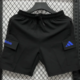A2635 AD Black Casual Short Pants