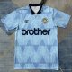 1988-1989 Man City Home Retro Soccer Jersey