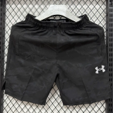 D026 UA Black Casual Short Pants