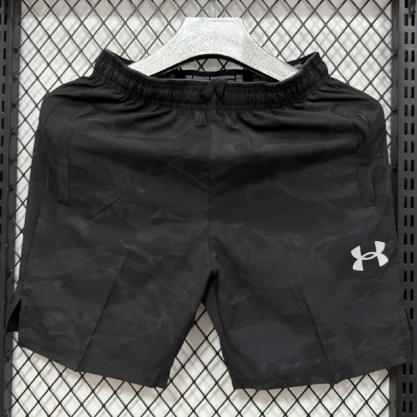 D026 UA Black Casual Short Pants