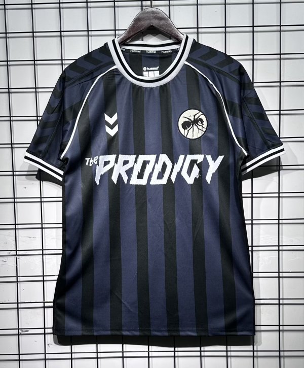 2026 The Prodigy X Hummel Limited Edition Black Training Shirts