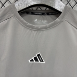 T3388 AD Light gray High Quality Casual T-Shirt