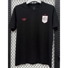 T293 Spain Black High Quality Casual T-Shirt