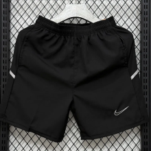 D337 NK Black Casual Short Pants