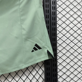 D334 AD Green Casual Short Pants