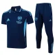 25-26 ARS Royal blue Short shirts and Long trousers Suit #C2530