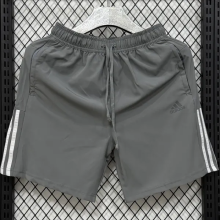 D335 AD Gray Casual Short Pants