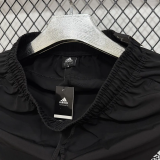 D335 AD Black Casual Short Pants (白标)
