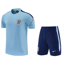 26-27 England Light blue Training Short Suit