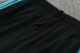 26-27 LIV Black Short shirts and Long trousers Suit (圆领)