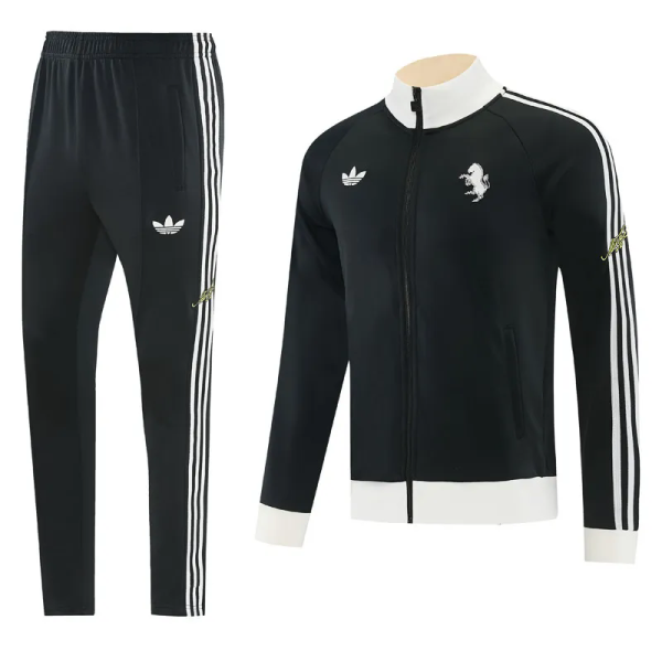 26-27 JUV Black Jacket Tracksuit #01