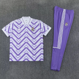 26-27 RMA Purple Short shirts and Long trousers Suit (圆领)