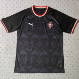 26-27 Portugal Black Special Edition Fans Training shirts (红圆领)