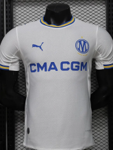 26-27 Marseille Home Player Version Soccer Jersey