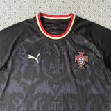 26-27 Portugal Black Special Edition Fans Training shirts (红圆领)