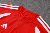 26-27 ARS Red Half Pull Tracksuit #B26031(半拉链)