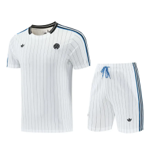 26-27 Newcastle White Training Short Suit
