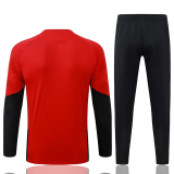 26-27 ARS Red Half Pull Tracksuit #B26031(半拉链)